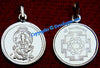 Sri Ganesha Silver Pendant for goodluck and success