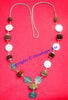 Rudraksha Navagraha mala with 1-9 Faced Rudrakshas and Yantras of all nine planets - Comes with Lab certificate and X-ray report
