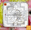 Sri Lakshmi yantra on panchadhatu plate
