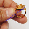 Meru 3D yantra (Sriyantra) ring in Brass ~ Fully Adjustable