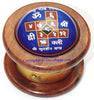 Vastu Compass with Sri Vastu dosh nivaran Sudarshan Yantra in Wood